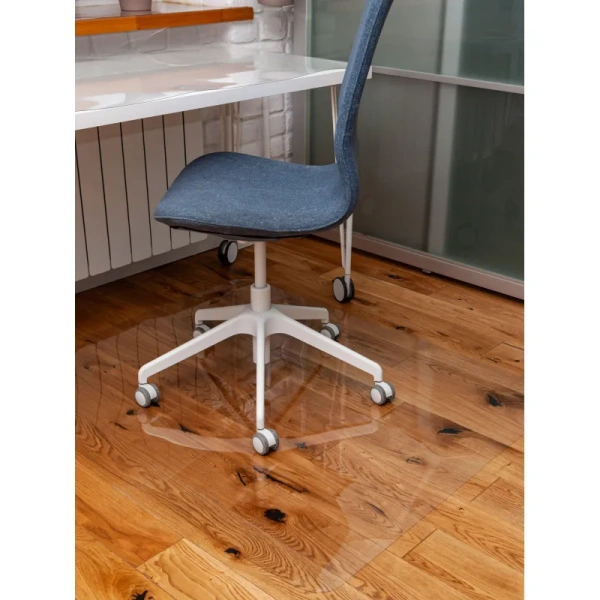 Коврик напольный Easy Chair pt101012c прозрачный (прямоугольный, ПЭТ,  1000х1200 мм) Коврик напольный Easy Chair pt101012c прозрачный (прямоугольный, ПЭТ,  1000х1200 мм)