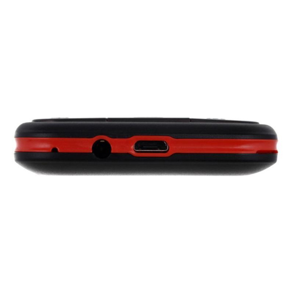Мобильный телефон teXet TM-B226 черный/красный