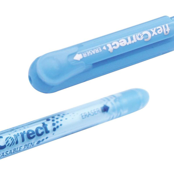 Ручка гелевая со стираемыми чернилами Flexoffice синий (толщина линии  0.5 мм)