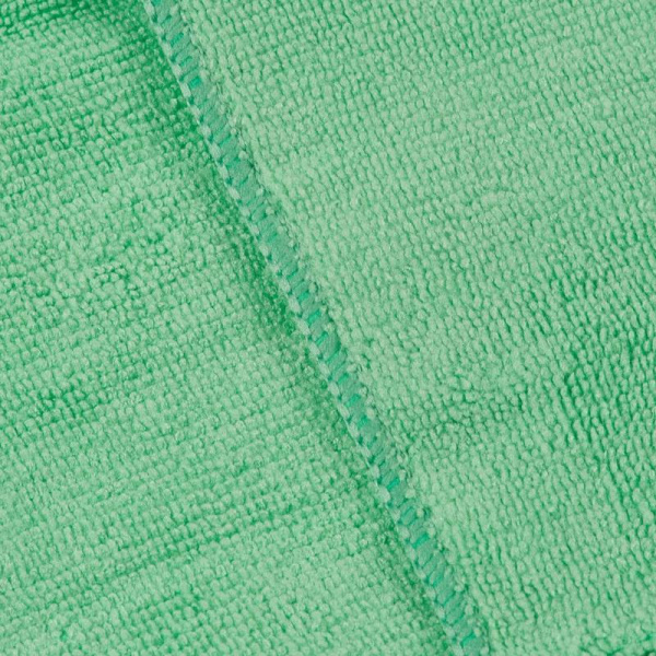 Салфетка хозяйственная ЭкоКоллекция микрофибра 30x30 см зеленая (300 г/м2)