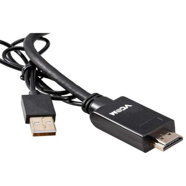 Кабель Vcom HDMI - USB - Displayport (гнездо) 0.15 метра (CG599E-0.15M)