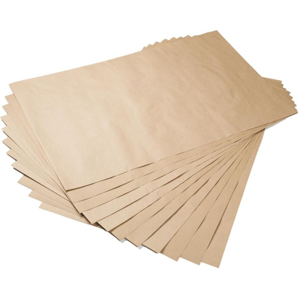Крафт-бумага оберточная в листах 400x600 мм 80гр/кв.м (7 кг)