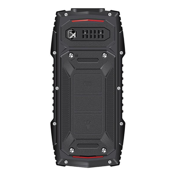 Мобильный телефон teXet TM-519R черный/красный