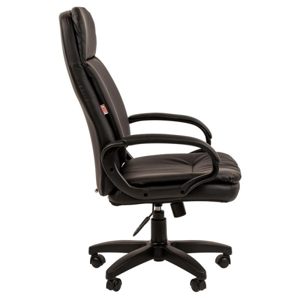 Кресло для руководителя Easy Chair 691 TPU черное (экокожа, пластик)