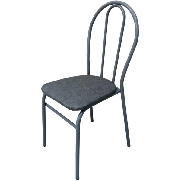 Стул обеденный Strong 31316 серый (искусственная кожа, металл) Стул обеденный Strong 31316 серый (искусственная кожа, металл)