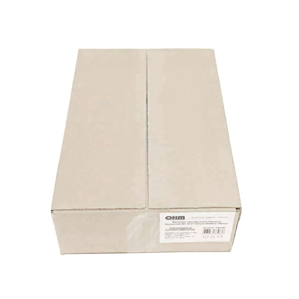 Нетканый протирочный материал Микроспан МС60-01 белый (100 листов в  упаковке)