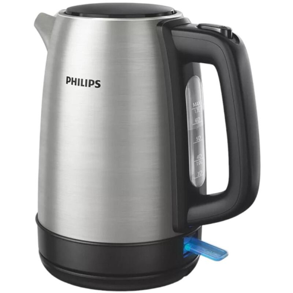 Чайник электрический Philips HD9350/90 серебристый