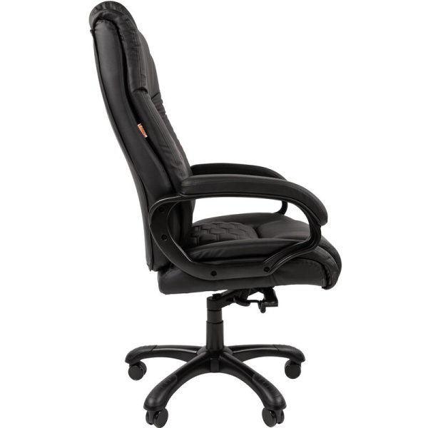 Кресло для руководителя Easy Chair 641 черное (искусственная кожа,  пластик)