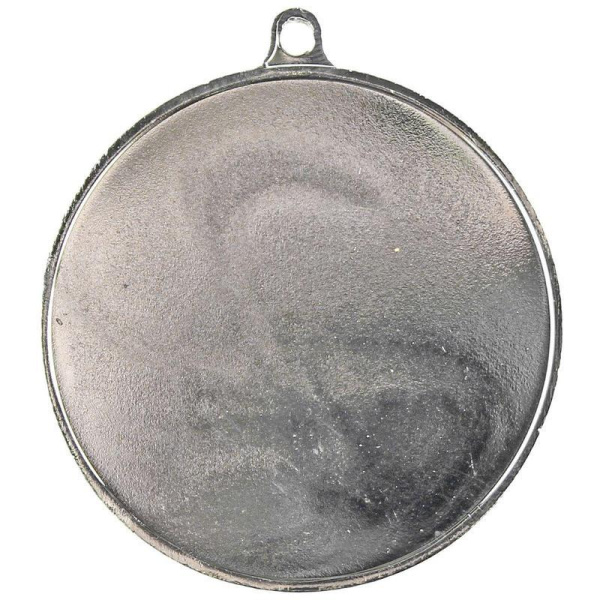 Медаль 2 место металлическая MD1292 (диаметр 5 см)