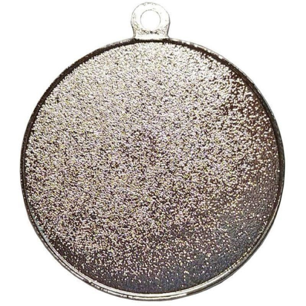 Медаль 2 место металлическая MZ 22-40/S (диаметр 4 см)