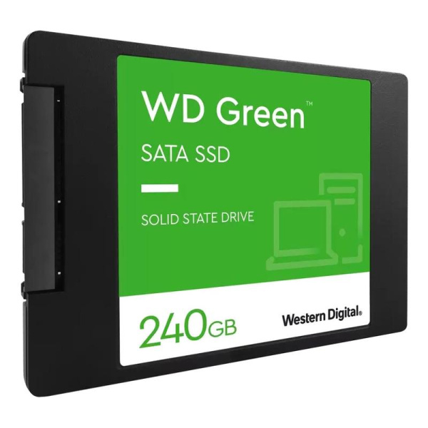 SSD накопитель Western Digital Green 240 ГБ (WDS240G3G0A)