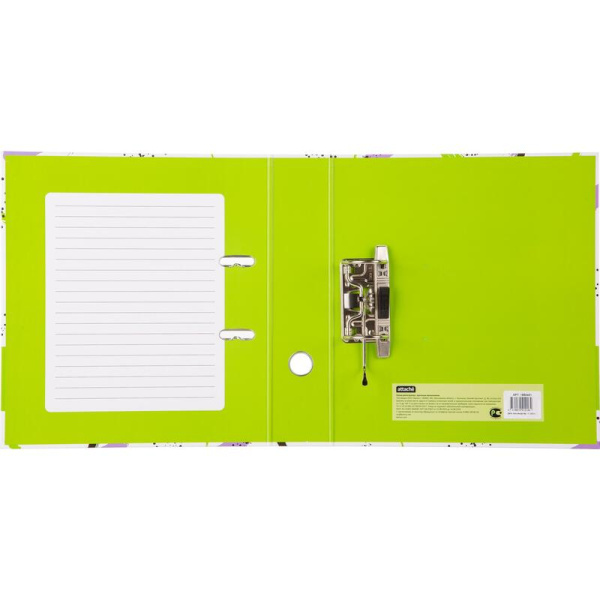 Папка-регистратор 75 мм Attache Archive зеленая