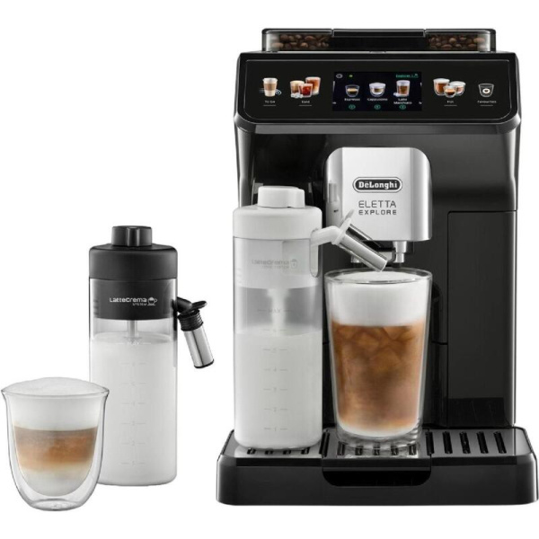 Кофемашина De'Longhi ECAM450.55.G черный (132217069)