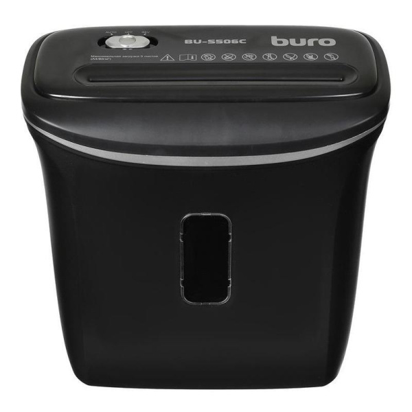 Уничтожитель документов Buro Home BU-S506C 4-й уровень секретности объём  корзины 12 л