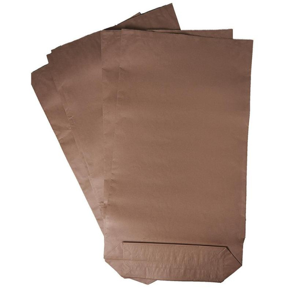Крафт-мешок бумажный трехслойный 92х50х13 см (20 штук в упаковке)