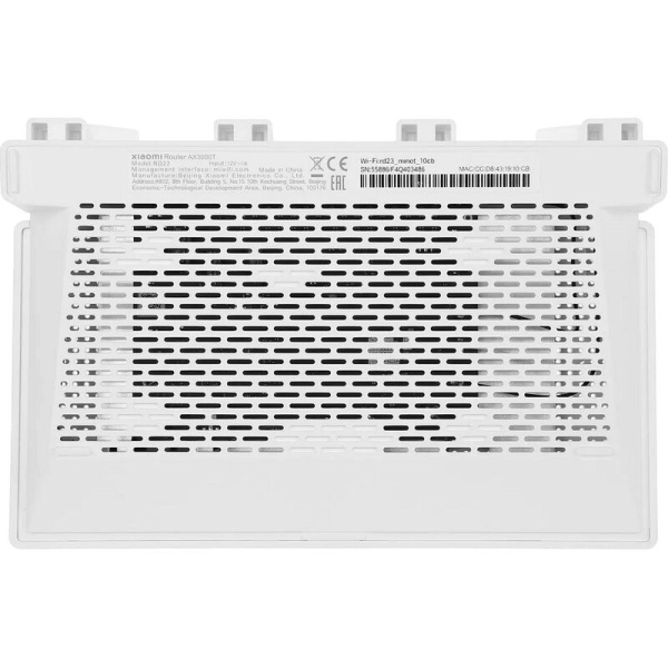 Маршрутизатор Xiaomi Router AX3000T RU (DVB4441GL)