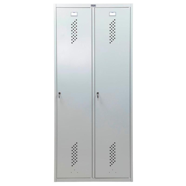 Шкаф для одежды металлический Практик Стандарт LS-21 2 отделения