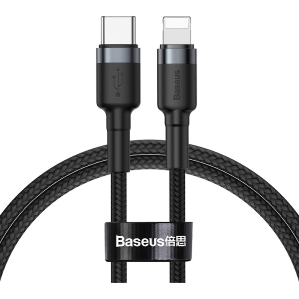 Кабель Baseus USB Type-C - Lightning 20 Вт 1 метр (BAS-CATLKLF-G1)