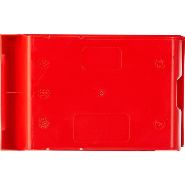 Ящик (лоток) универсальный Sanremo полипропиленовый 170x105x75 мм красный