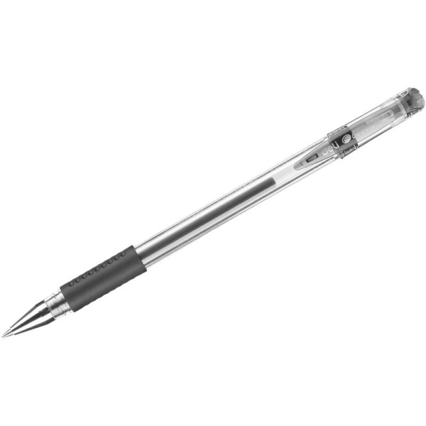 Ручка гелевая неавтоматическая Deli Daily черная (толщина линии 0.35 мм)