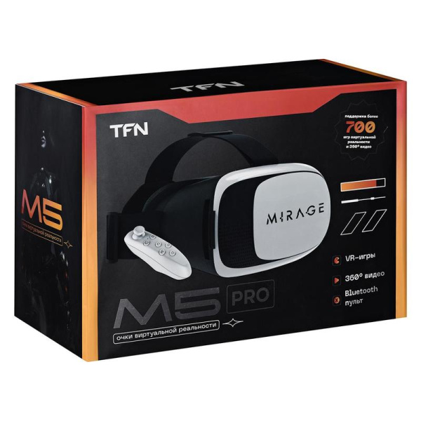 Очки виртуальной реальности TFN M5 Pro для смартфона (TFN-VR-MIR5PROWH)