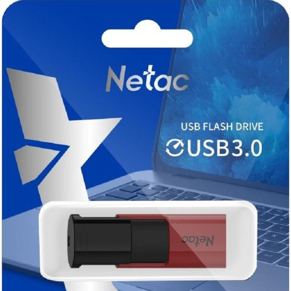 Флешка USB 3.0 128 ГБ Netac U182 (NT03U182N-128G-30RE)