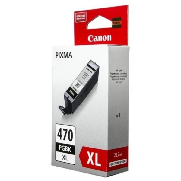 Картридж струйный Canon PGI-470XL PGBK 0321C001 черный оригинальный повышенной емкости