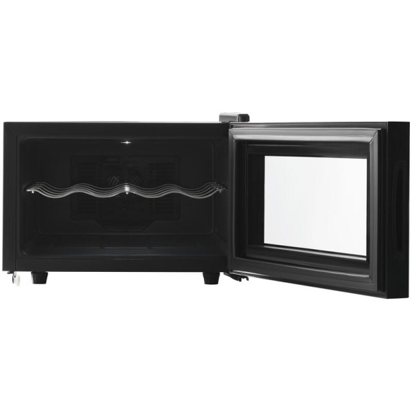 Винный шкаф Tesler WCH-082 черный (20 литров, 1 камера, с дисплеем)